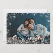 メリークリスマスフォト シーズンカード (正面)