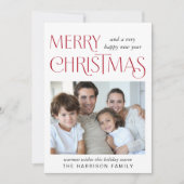 メリークリスマスフォト シーズンカード (正面)