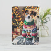 メリークリスマスフォト シーズンカード (スタンド正面)