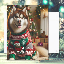 メリークリスマスフォト シーズンポストカード