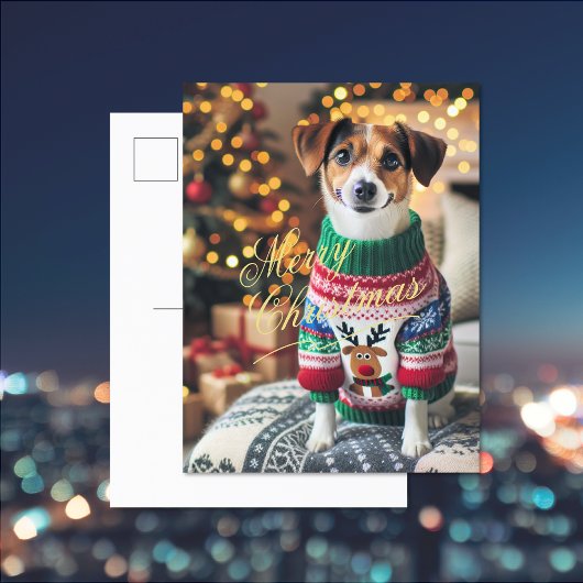 メリークリスマスフォト シーズンポストカード