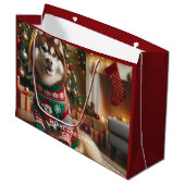 メリークリスマスフォト ラージペーパーバッグ (正面アングル)