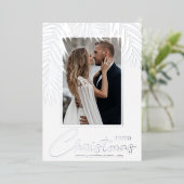 メリークリスマスフォト 箔シーズンカード (立ち正面)