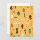 メリークリスマスフォレスト – フェスティバルの森 シーズンポストカード (正面/裏面)