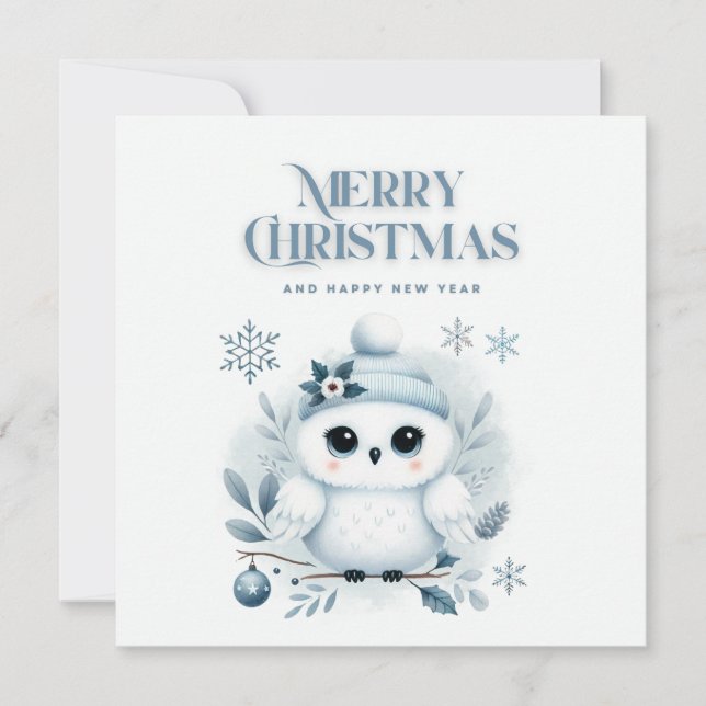 メリークリスマスフクロウ (正面)