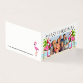 メリークリスマスフラミンゴ家族の写真 (外部)