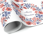 メリークリスマスフラワーサイクル ラッピングペーパー (ロールコーナー)