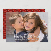 メリークリスマスフルフォトカード シーズンカード (正面/裏面)