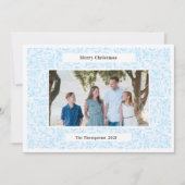 メリークリスマスフレームホリデーライト シーズンカード (正面)