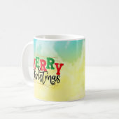 メリークリスマスフレーム80716 コーヒーマグカップ (正面左)