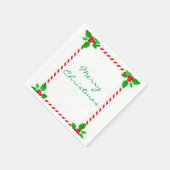 「メリークリスマスフレーム」カクテル スタンダードカクテルナプキン (角)