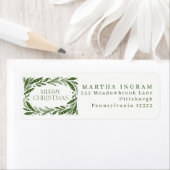 メリークリスマスフレーム ラベル (インサイチュ)