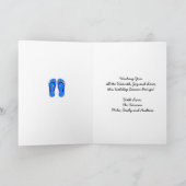 メリークリスマスフロリダユーモア カード (内部)