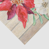 メリークリスマスフローラリーススクリプトタイポグラフィ 薄葉紙 (詳細)