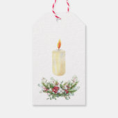 メリークリスマスフローラリース ギフトタグ (裏面)