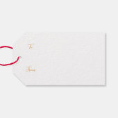 メリークリスマスフローラ封筒 ギフトタグ (裏面横)