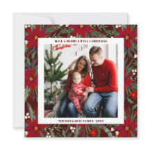 メリークリスマスフローラ赤い緑の写真広場