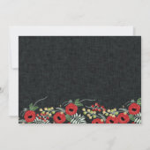 メリークリスマスフローラ シーズンカード (裏面)