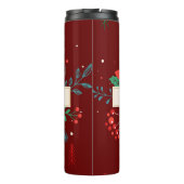 メリークリスマスフローラ タンブラー (裏面)