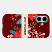 メリークリスマスフローラ Case-Mate iPhoneケース (裏面 (横))