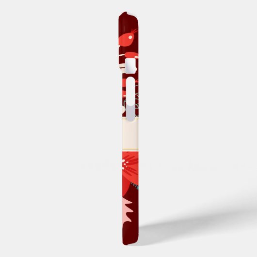 メリークリスマスフローラ Case-Mate iPhoneケース (裏面 / 左)