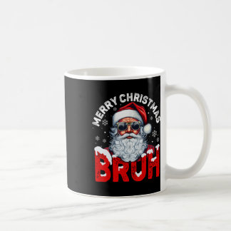 メリークリスマスブおもしろいルーサンタクロースレトロメンズW コーヒーマグカップ