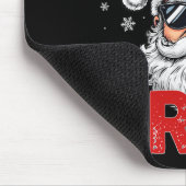 メリークリスマスブおもしろいルーサンタクロースレトロメンズW マウスパッド (コーナー)