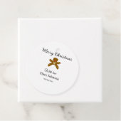 メリークリスマスブラウンクッキーは愛と名前を追加h フェイバータグ (インサイチュ)