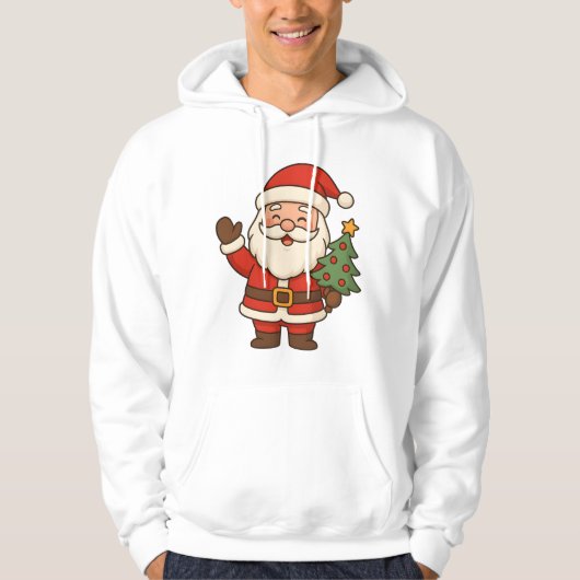 メリークリスマスブラッサンタ パーカ (正面)