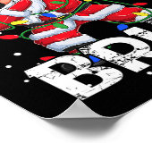 メリークリスマスブラーダビングサンタボーイズキッズクリスマス ポスター (角)