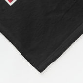 メリークリスマスブルサンタクリスマスファミリーマッチングコ フリースブランケット (角)