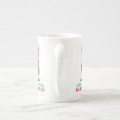 メリークリスマスブルドッグ ボーンチャイナマグカップ (裏面)