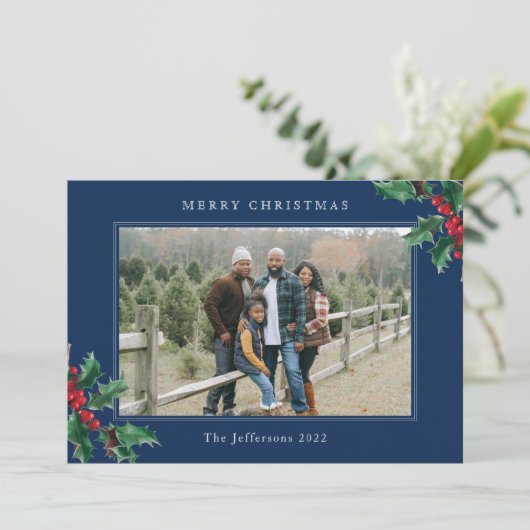 メリークリスマスブルーカスタムクラシックホリーベリー (スタンド正面)