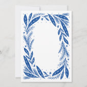 メリークリスマスブルーリース (裏面)