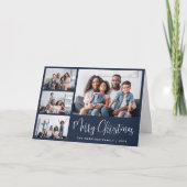 メリークリスマスブルー4写真 シーズンカード (正面)