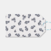 メリークリスマスブルー ギフトタグ (正面(横))