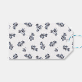 メリークリスマスブルー ギフトタグ