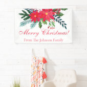 メリークリスマスブーケカスタムファミリー 横断幕 (インサイチュ)