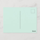 メリークリスマスプグホリデースタンドドッグス ポストカード (裏面)