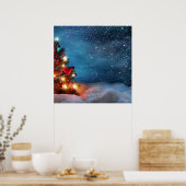 メリークリスマスプスター ポスター (キッチン)