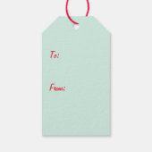 メリークリスマスプッグズホリデースタンドドッグス ギフトタグ (裏面)