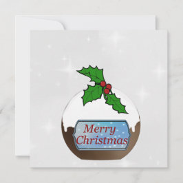 メリークリスマスプリンパーソナライズされたグ シーズンカード