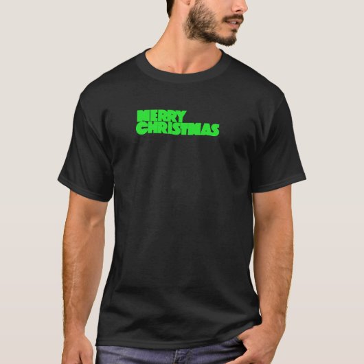 メリークリスマスプルオーバー Tシャツ (正面)