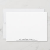 メリークリスマスプレイドクリスマスツリー シーズンカード (裏面)