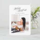 メリークリスマスプレイド台本のホリデーカード シーズンカード (スタンド正面)