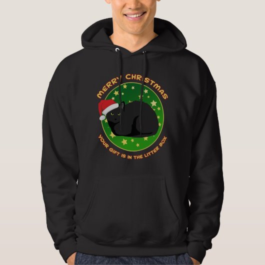 メリークリスマスプレゼントはトイレに パーカ (正面)