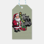 メリークリスマスプレゼントラベル ギフトタグ (裏面)