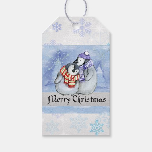 メリークリスマスプレゼントラベル ギフトタグ (正面)