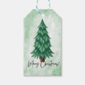 メリークリスマスプレゼントラベル ギフトタグ (正面)