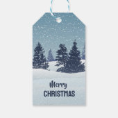 メリークリスマスプレゼントラベル ギフトタグ (裏面)